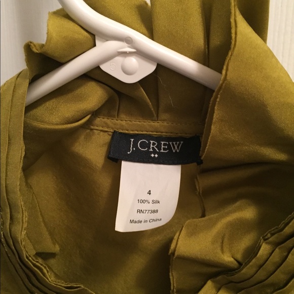J Crew silk top - Picture 2 of 4